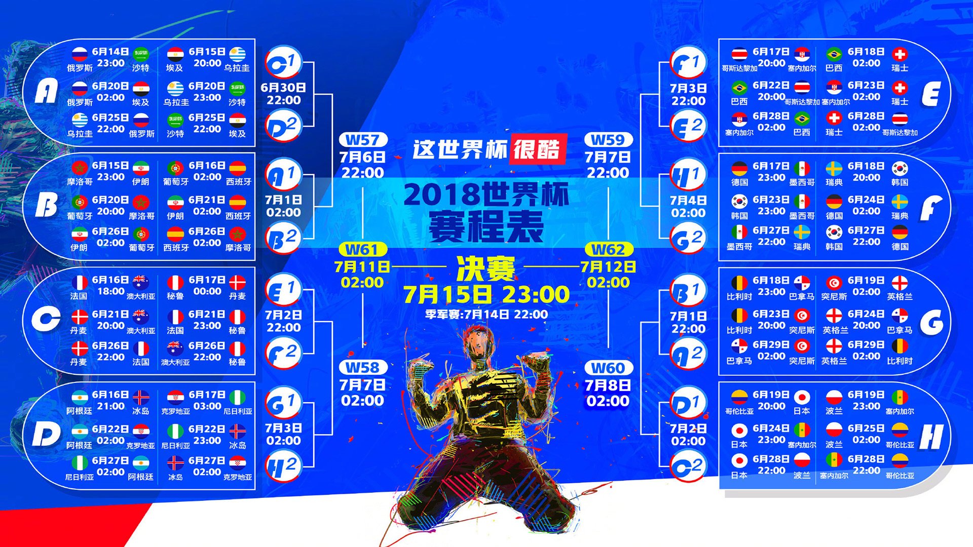 世界杯揭幕战观众人数创历史新高 全球数亿人收看直播